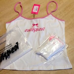 EDIKTED Tank & Sox Bundle NWT